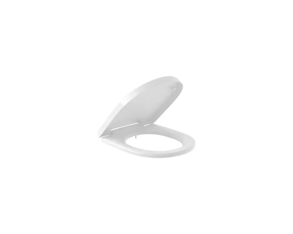 Gereduceerde Prijs Villeroy & Boch O.novo closetzitting met deksel wit