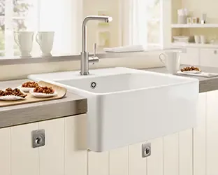 Villeroy & Boch O.novo gootsteen m. overloop 50x40x17cm wit Hoge Kwaliteit