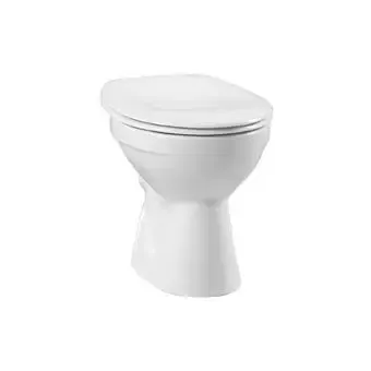 Finale Uitverkoop Wisa Sydney closetpot diepspoel m. PK-uitlaat wit