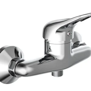 Gratis Retour Schutte PORTO ééngreepsmengkraan douche, chroom