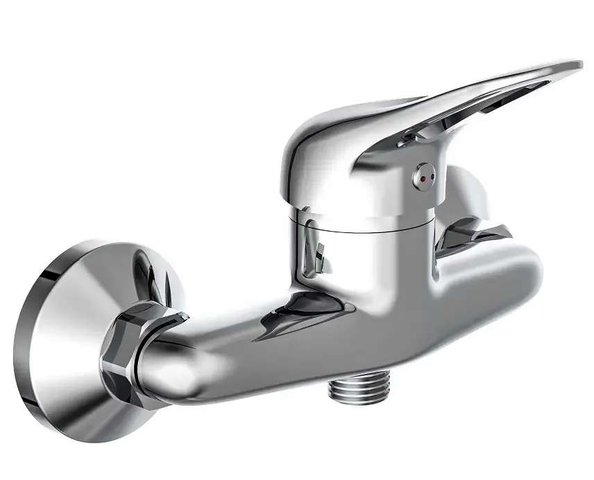 Gratis Retour Schutte PORTO ééngreepsmengkraan douche, chroom