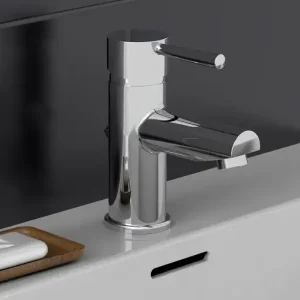 Weekendaanbieding Schutte UNICORN ééngreepsmengkraan wastafel, chroom