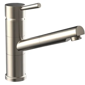 Schutte UNICORN ééngreepsmengkraan keuken met uittrekbare uitloop, RVS-look Dagaanbieding