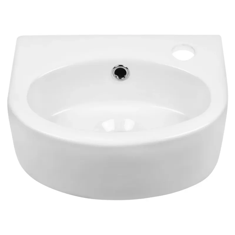 Dagaanbieding Kerra KR 601 fontein 34x26cm wit met kraangat