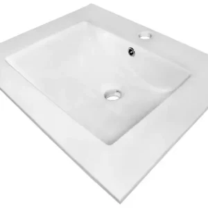 Kerra Calpe inbouw wastafel 61x46,5cm wit Lage Kosten