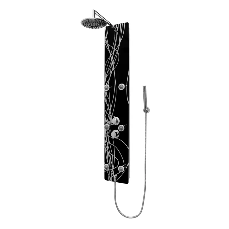 Kerra Cleo douchepaneel 25x150cm glas Beste Prijs