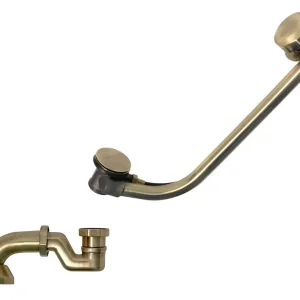Shop Nu Kerra Luxor afvoer- overloop combinatie set brons
