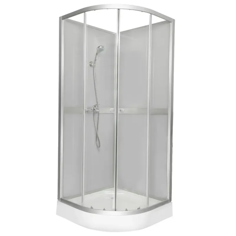 Kerra Classic Grey complete douchecabine 80x80cm Fabrieksprijs