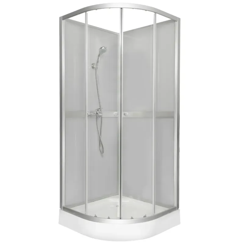 Kerra Classic Grey complete douchecabine 90x90cm Flitsaanbieding