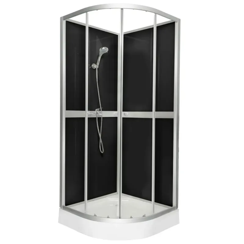 Kerra Classic Black douchecabine 80x80cm Shop Nu