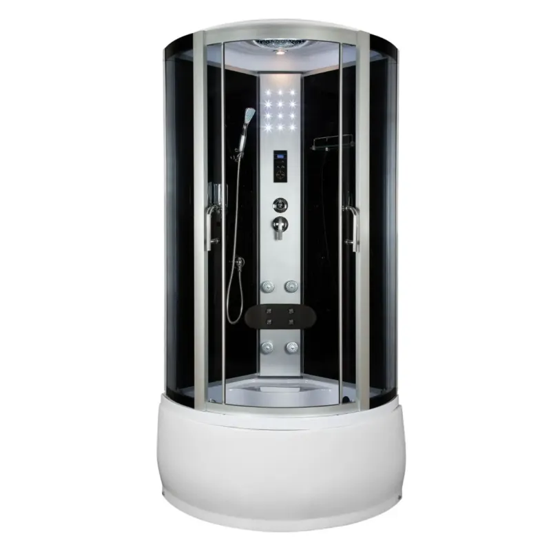 Kerra Silver Prime complete douchecabine 90x90cm Op = Op