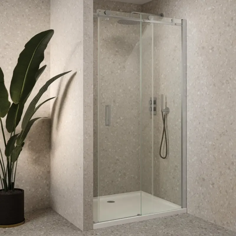 Saniclear Supreme douchedeur 90-100cm anti-kalk Flitsaanbieding
