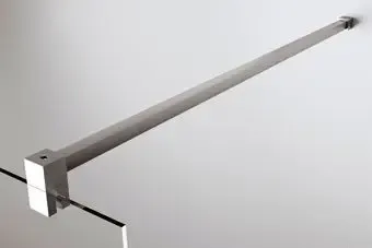 Koopje Novellini Giada H muursteun 150cm chroom