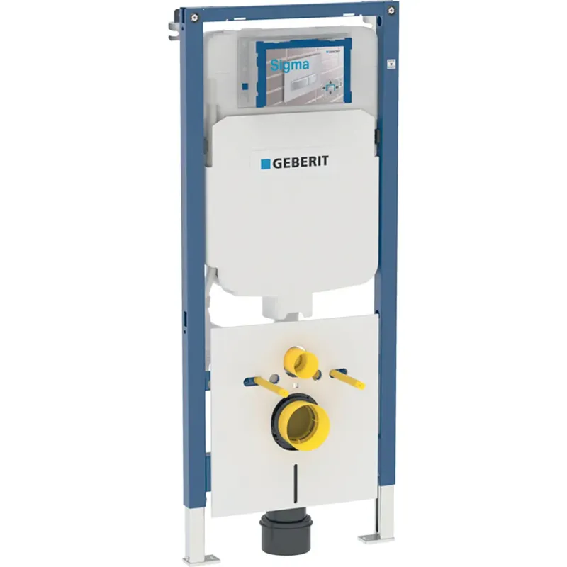 Lage Kosten Geberit Duofix UP720 WC-element m. Sigma reservoir 8cm m. geluidsisolatieset frontbediend H114cm ruimtebesparend
