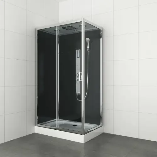 Flitsaanbieding Badstuber Trend gesloten douchecabine kitvrij rechthoek 120x80x215cm