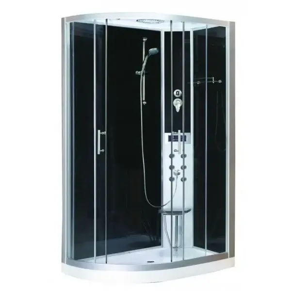 Badstuber Vario rechts complete douchecabine kitvrij 120x80cm Direct Beschikbaar