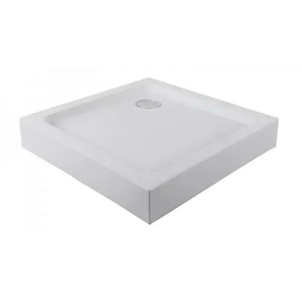 Badstuber Corner douchebak vierkant 90x90x12.5cm Weekendaanbieding
