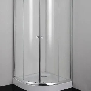 Nieuw Badstuber Aura douchecabine kwartrond 90x90x190cm chroom