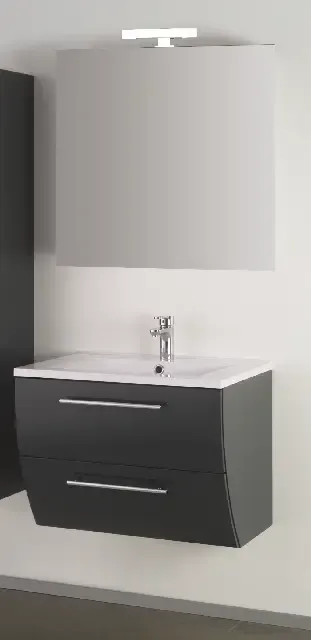 Fabrieksprijs Badstuber Sweet badkamermeubel 70cm antraciet