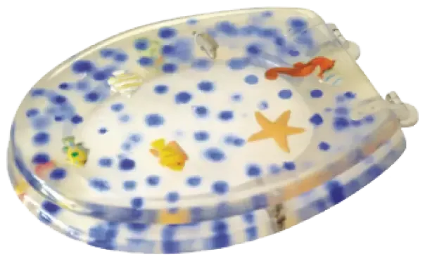 Badstuber Seastar toiletzitting met deksel Koopje