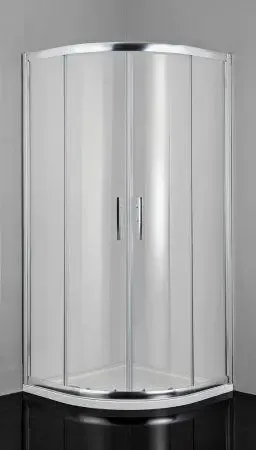 Nu Kopen Badstuber Pro-Line douchecabine kwartrond met anti-kalk coating 90x90x200cm