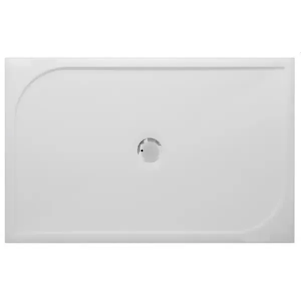 Badstuber Viva douchebak 140x90cm mineraalmarmer Rechtstreeks Van De Fabrikant