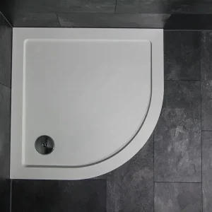 Beperkte Voorraad Badstuber Tris SMC douchebak 90x90x3,5cm kwartrond