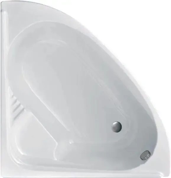 Favoriet Badstuber Firenze badkuip kwartrond 130x130cm wit