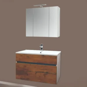 Voordeelprijs Badstuber Stella wastafelmeubel 80cm eiken