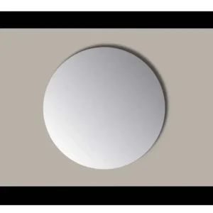 Sanicare Q-mirrors spiegel rond 85 cm. zonder omlijsting / PP geslepen Koop Vandaag