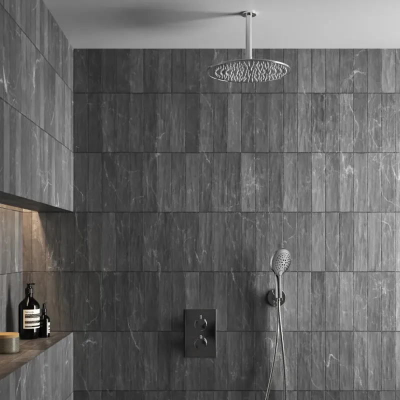 Saniclear Talpa inbouwregendouche 20cm met plafondarm en 2 standen handdouche chroom Lage Prijs