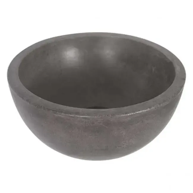 Differnz Ruz opbouw waskom beton rond 25x11.5cm Koop Vandaag