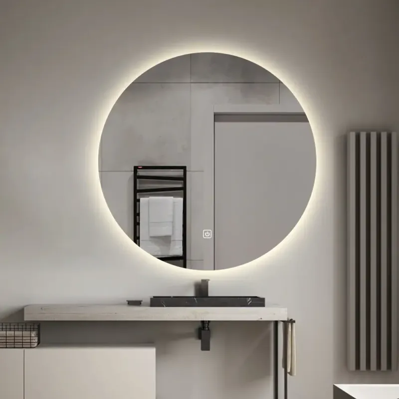 Voordeelprijs Saniclear Circle ronde spiegel met LED verlichting 70cm incl. spiegelverwarming