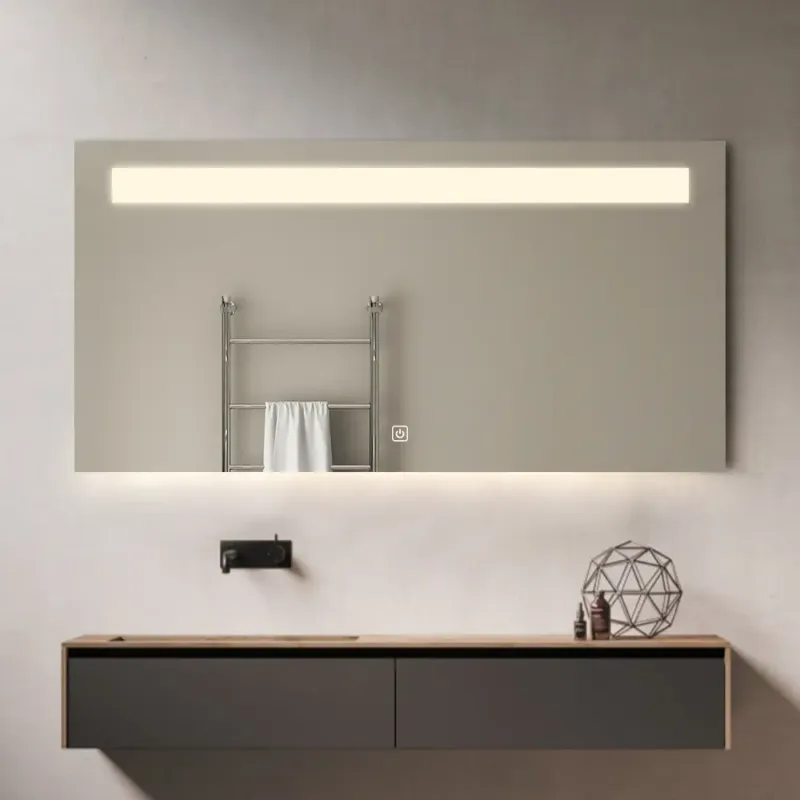 Gecertificeerd Saniclear Aruba spiegel 120x70cm met LED verlichting en spiegelverwarming