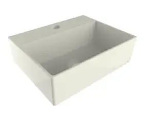 Voordeelprijs Plieger Kansas Mini fontein met kraangat zonder overloop 29x23cm wit