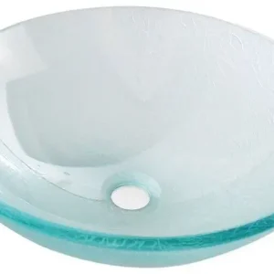 Gecertificeerd Sapho Mendoza ICE glazen waskom 42cm transparant