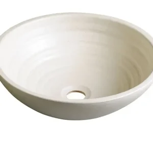 Gecertificeerd Sapho Attila keramische design waskom 42.5cm ivoor wit
