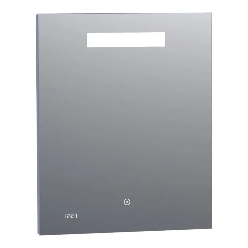 Favoriet Brauer Quartz rechthoekige spiegel met verlichting 60x70cm