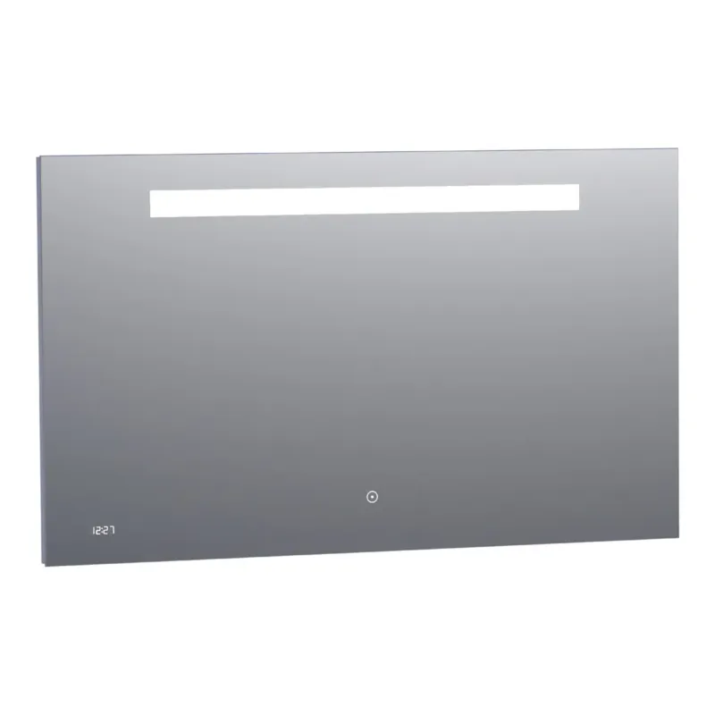 Snelle Levering Brauer Quartz rechthoekige spiegel met verlichting 120x70cm