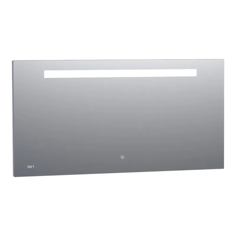 Brauer Quartz rechthoekige spiegel met verlichting 140x70cm Aanbieding