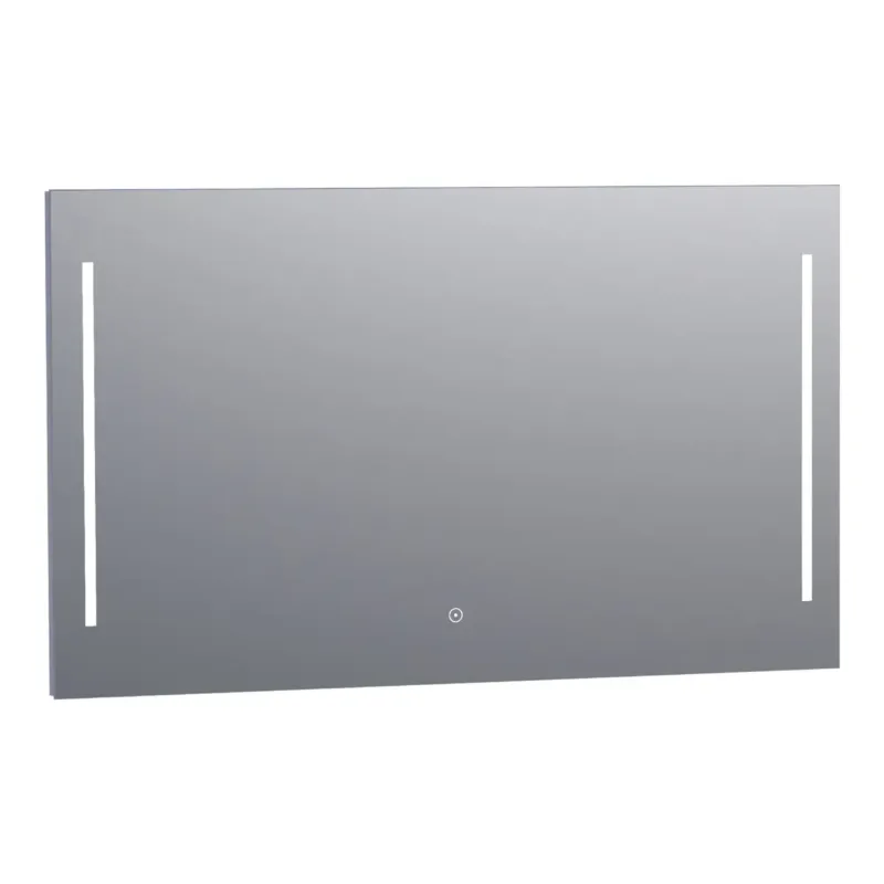 Laatste Kans Brauer Pyrite rechthoekige spiegel met verlichting 120x70cm