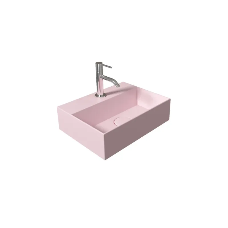 Salenzi Spy Fontein met clickwaste 40x30 cm mat roze Favoriet
