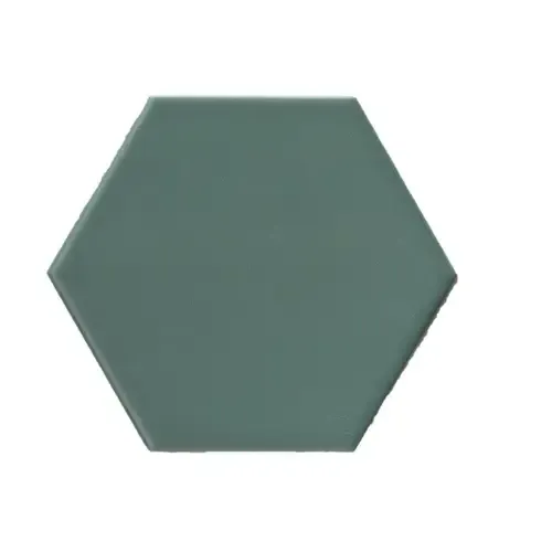 Terre D‘Azur Hexagonale vloertegel groen 15x17cm hexagon F46 Gecertificeerd