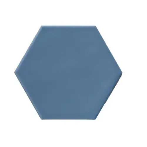 Weekendaanbieding Terre D‘Azur Hexagonale vloertegel blauw 15x17cm hexagon F50