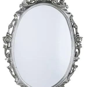 Shop Nu Sapho Desna ovale barok spiegel zilver antique 80x100