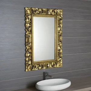 Sapho Scule barok spiegel met gouden omlijsting 80x120cm Direct Verzonden