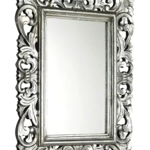 Sapho Scule barok spiegel met zilver omlijsting 40x70cm Weekendaanbieding