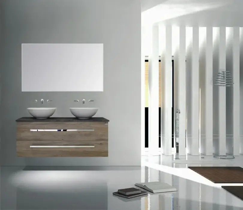 Sanicare Q12 badkamermeubel met black-stone topblad 120 cm grey-wood Op = Op