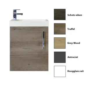 Sanicare Q40 toiletmeubel 40 cm truffel Must-Have