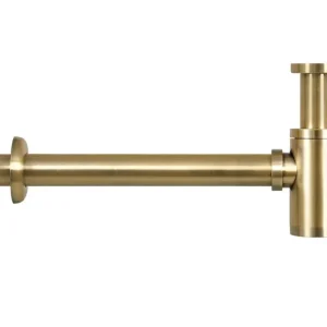 Laatste Kans Differnz Mix design sifon geborsteld messing goud